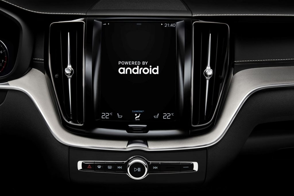 Volvo partnering with Google for new Android-based OS