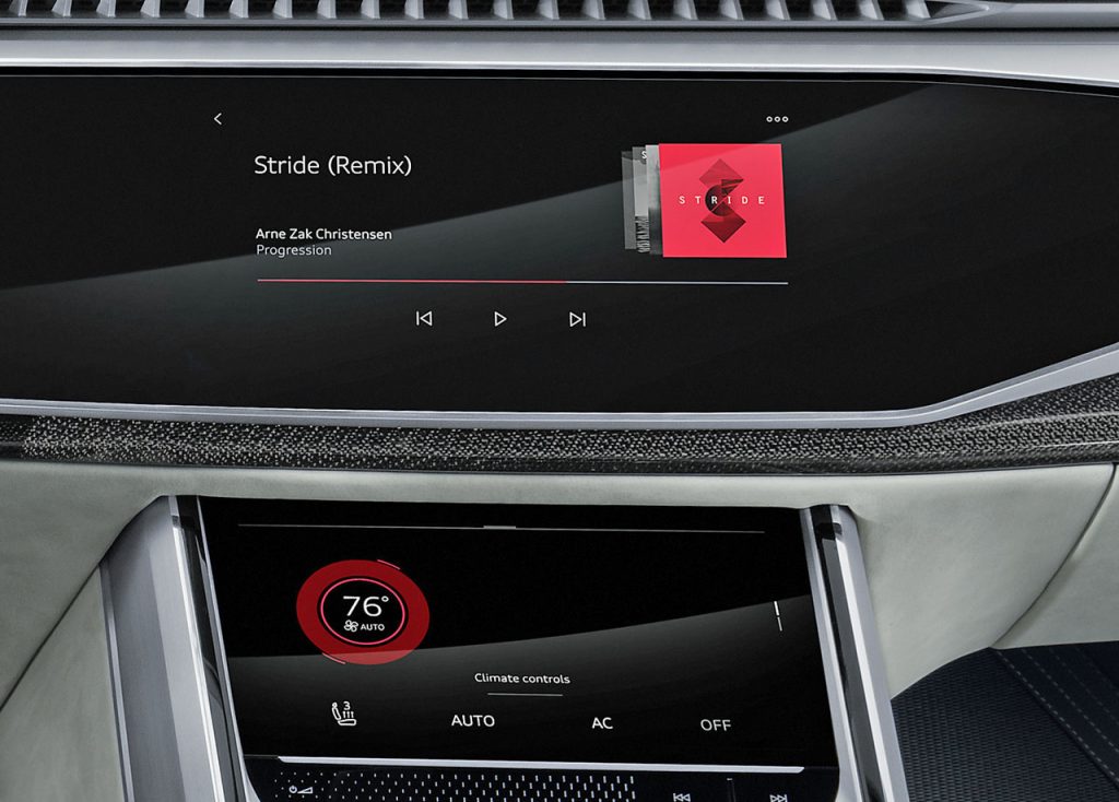 Audi Q8 Concept Android open source infotainment