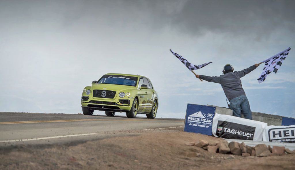 2018 Bentley Pikes Peak Bentayga