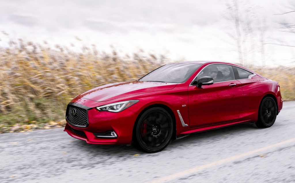 2019 Infiniti Q60 I-Line Red Sport 400