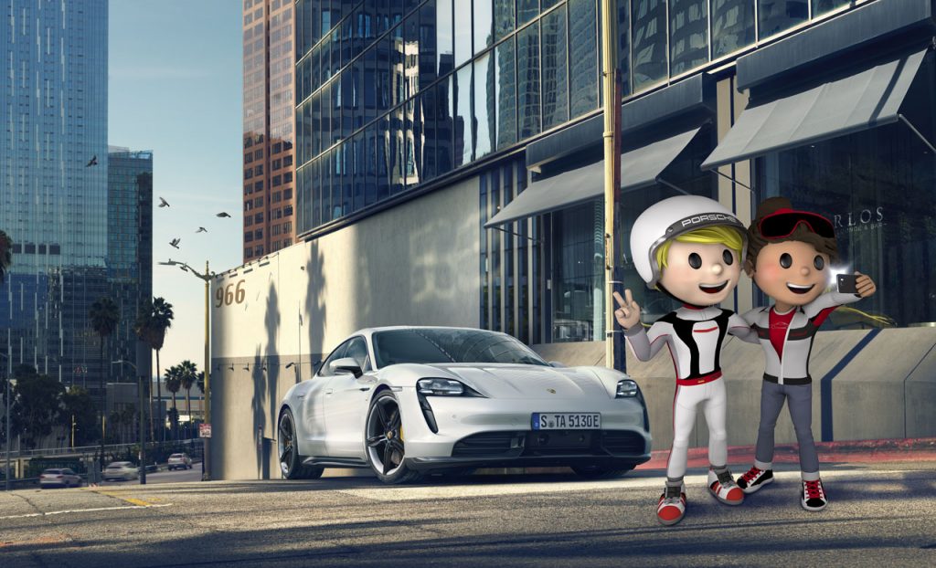 Porsche 4Kids website