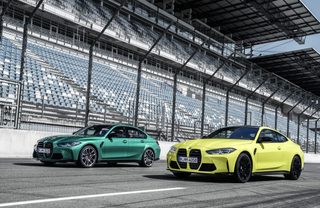 2021 BMW M3 and M4