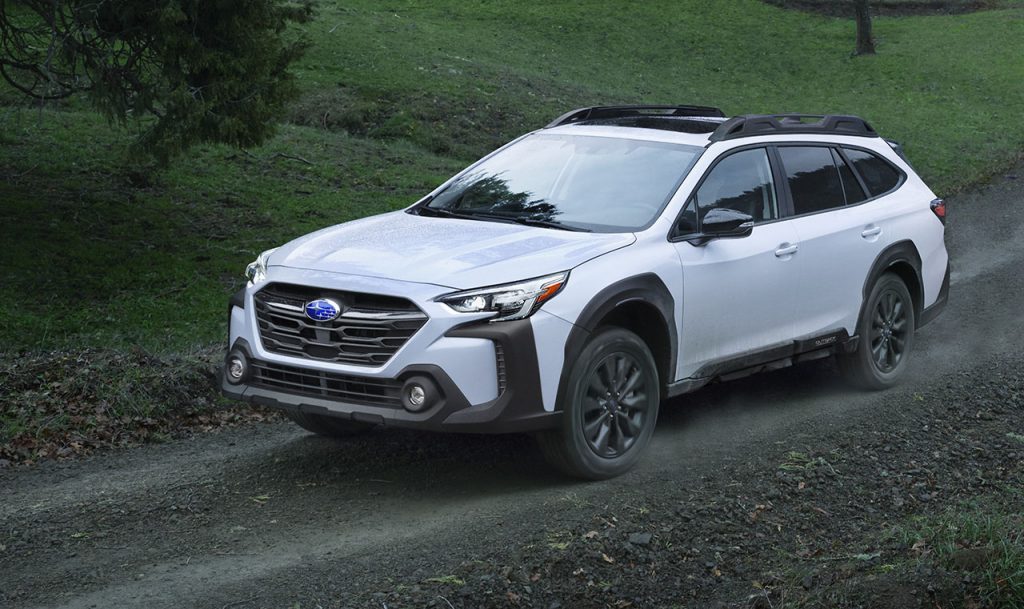 The 2023 Subaru Outback off-roading