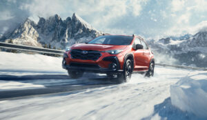 2024 Subaru Crosstrek in the snow