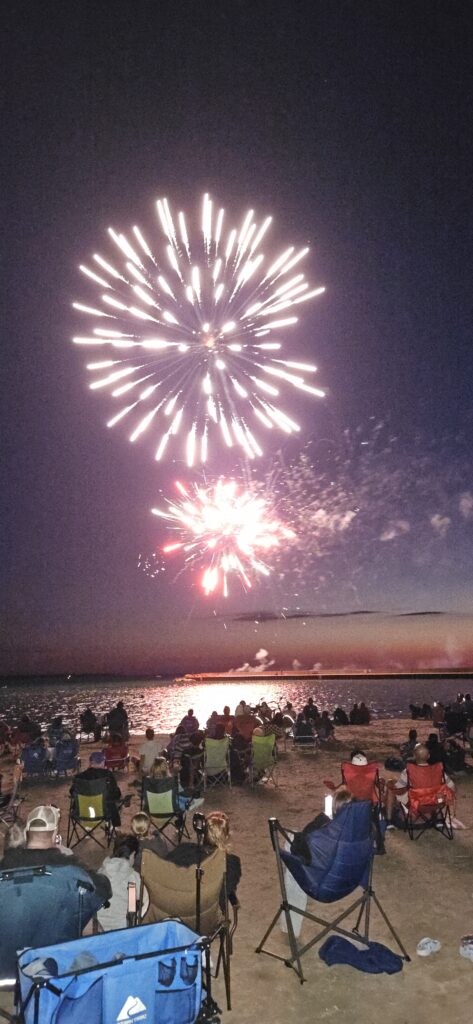 Fireworks in Port Elgin Ontario