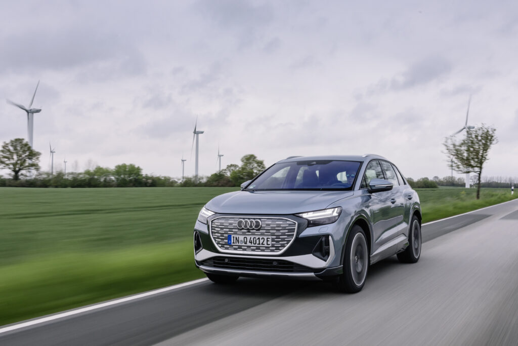 2024 Audi Q4 e-tron At speed