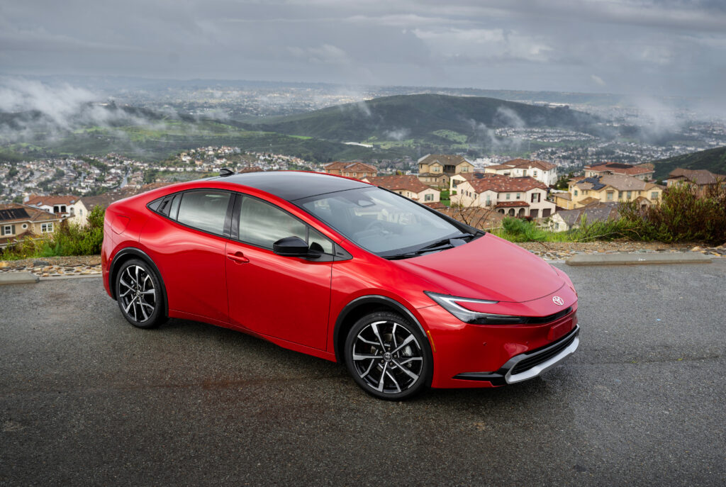 2025 Toyota Prius Prime XSE Supersonic Red