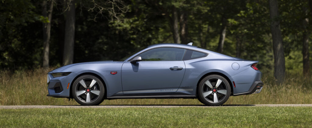 2025 Ford Mustang 60th Anniversary Package in Brittany Blue