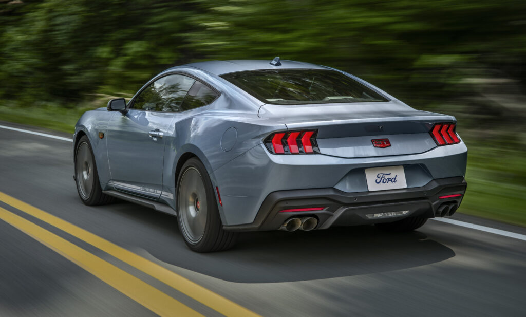 2025 Ford Mustang 60th Anniversary Package in Brittany Blue