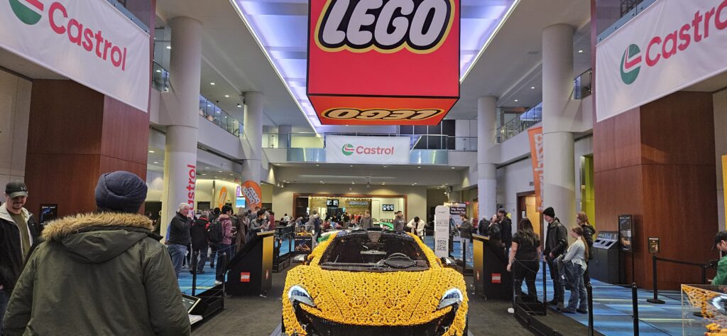 Logo McLaren at the Canadian International Auto Show