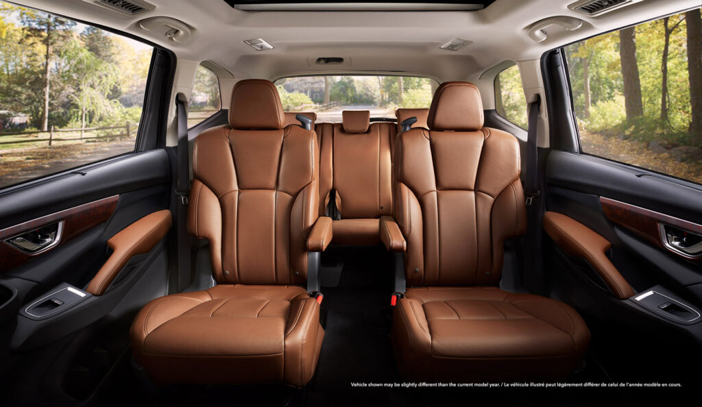 2025 Subaru Ascent Rear Seating