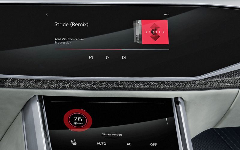 Audi Q8 Concept Android open source infotainment