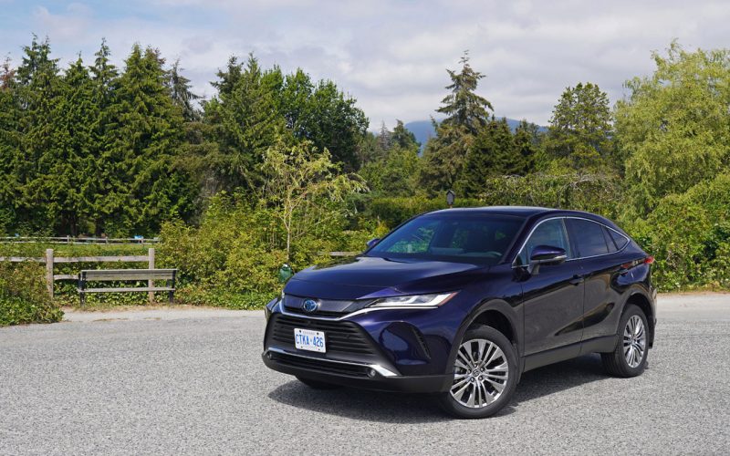 The sleek looking 2022 Toyota Venza Limited AWD splits the air in order to maximize fuel-efficiency.