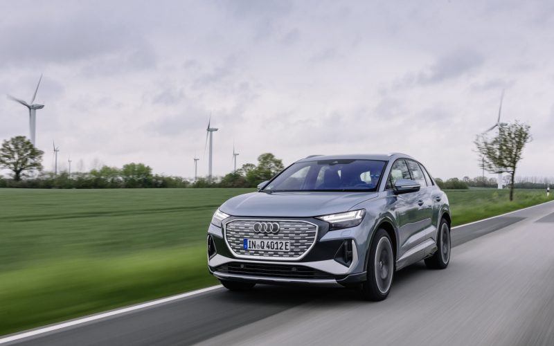 2024 Audi Q4 e-tron At speed