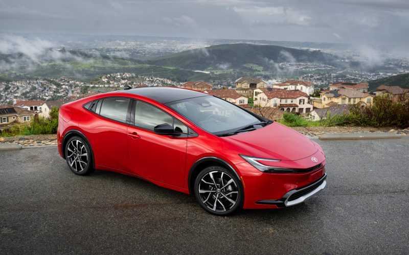 2025 Toyota Prius Prime XSE Supersonic Red