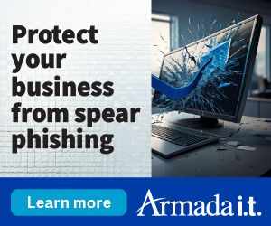 Let Armada IT Services protect your business from spear phishing.