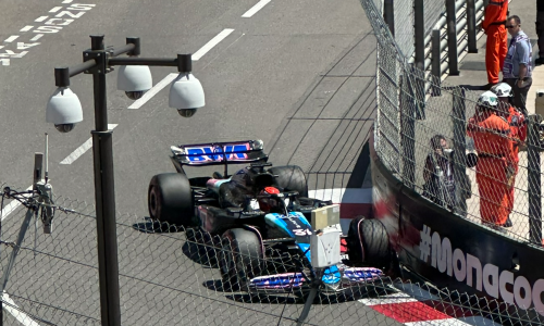 BWT Alpine F1 Car of Esteban Ocon