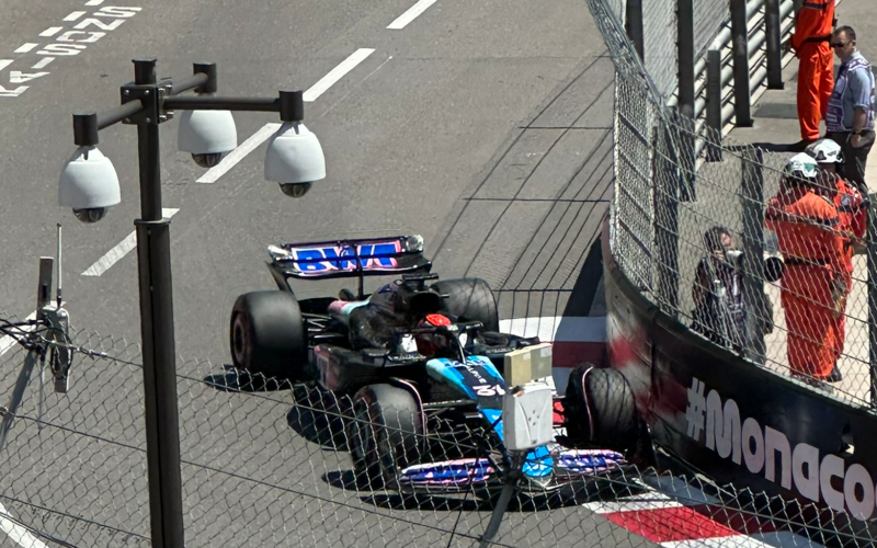 BWT Alpine F1 Car of Esteban Ocon