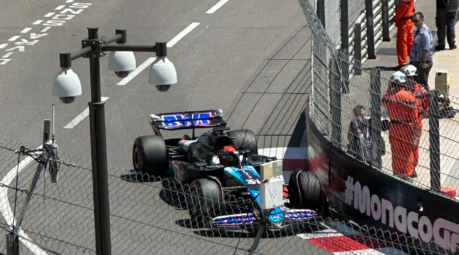 BWT Alpine F1 Car of Esteban Ocon