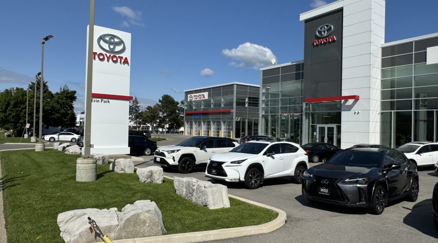 Erin Park Toyota, new car dealership in Mississauga Ontario