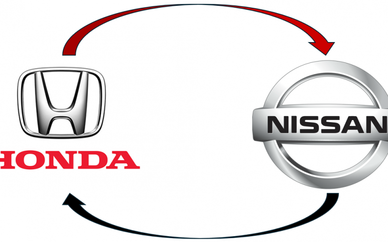 Honda & Nissan logos