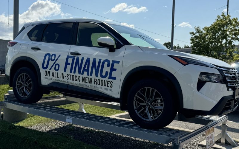 Zero Percent finance offer