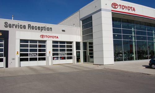 Toyota Service Reception