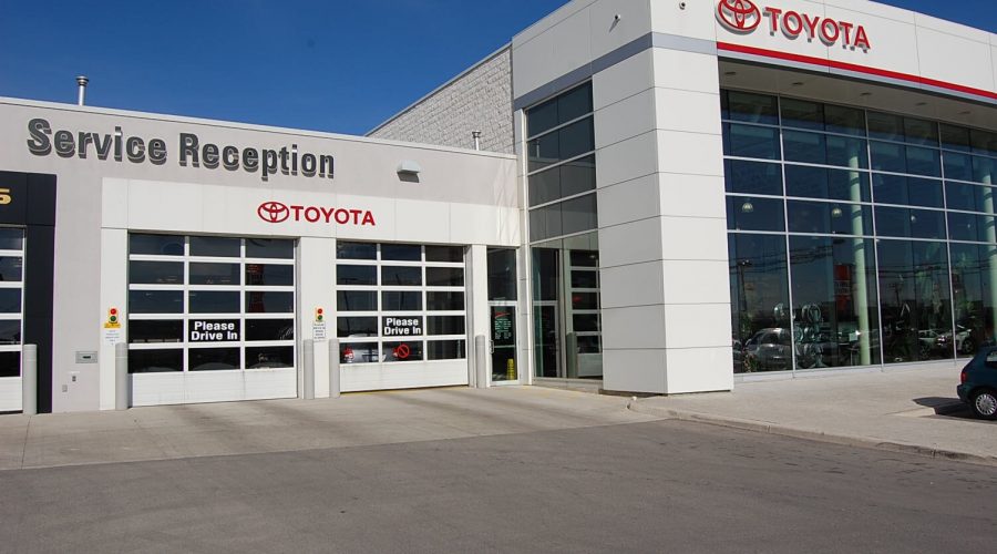 Toyota Service Reception