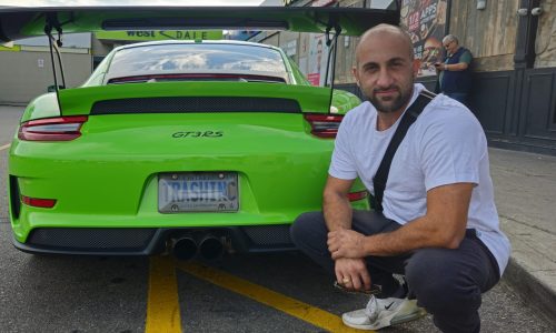 Vincent and his Porsche 911 GT3 RS