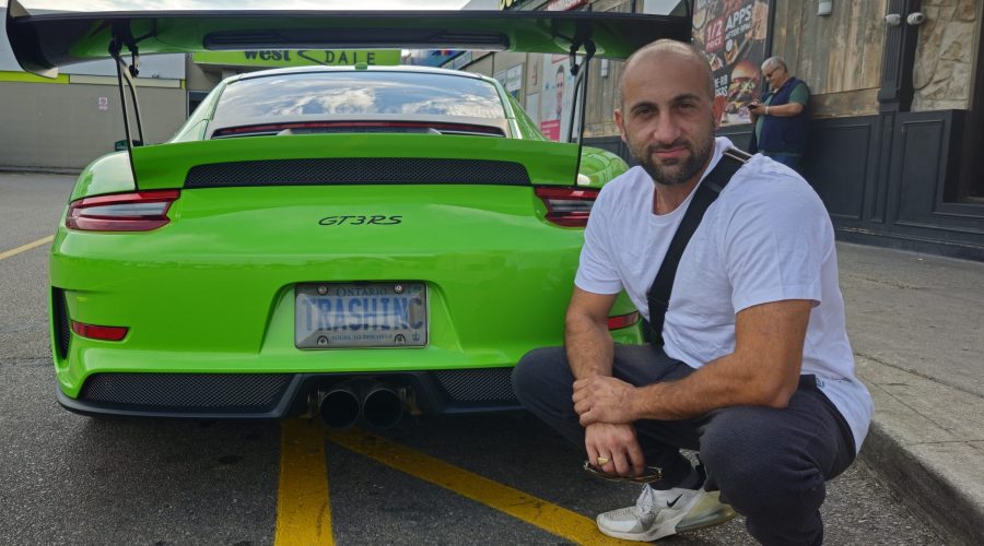 Vincent and his Porsche 911 GT3 RS