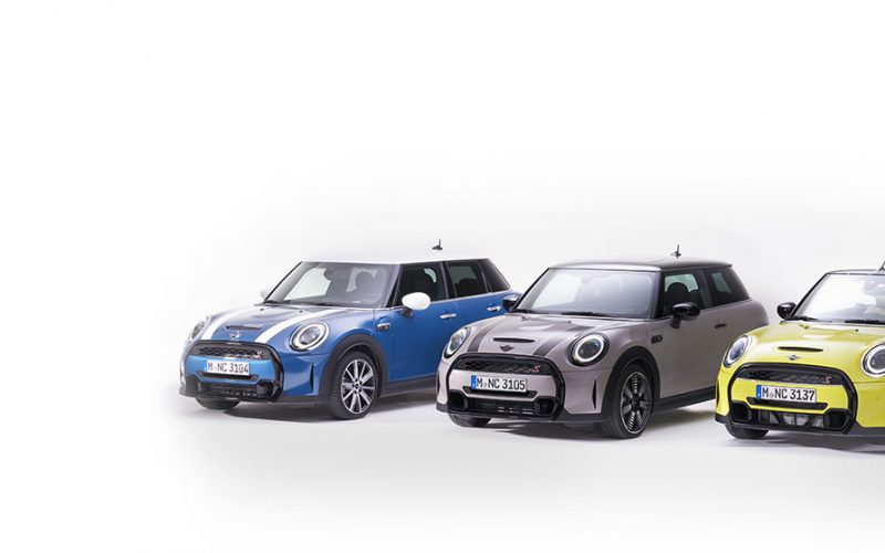 2022 Mini 3-Door, 5-Door and Convertible