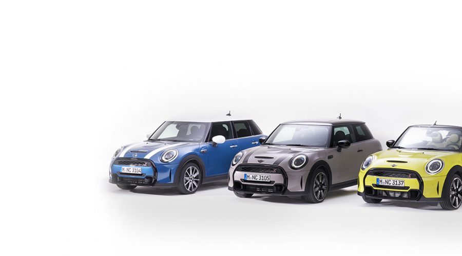 2022 Mini 3-Door, 5-Door and Convertible