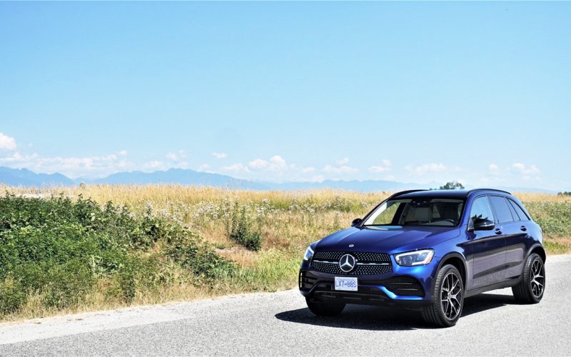 2021 Mercedes-Benz GLC 300 4Matic ready to roll down the road.