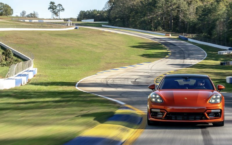 2021 Panamera Turbo S breaks production sedan lap record at Road Atlanta racetrack