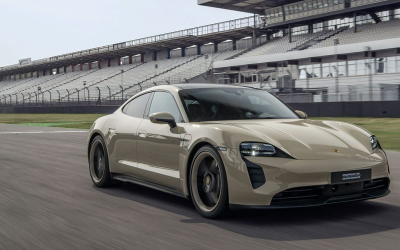 The 2022 Porsche Taycan GTS Hockenheimring Edition is a Europe-only special edition of Porsche's impressive EV.