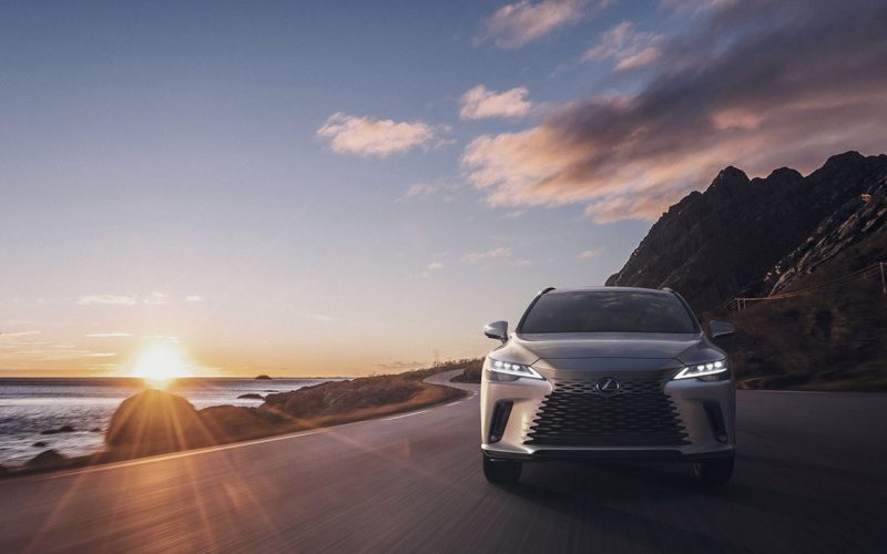 2023 Lexus RX 350 Premium on the highway.