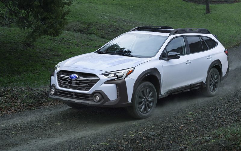 The 2023 Subaru Outback off-roading