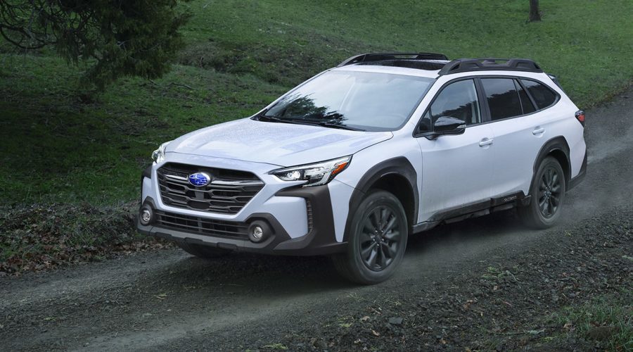 The 2023 Subaru Outback off-roading