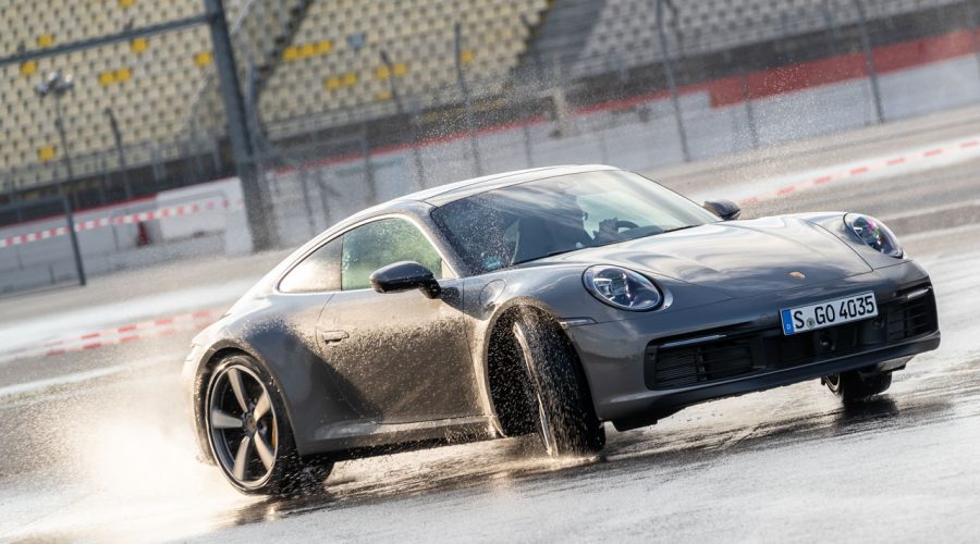 Porsche adds Wet mode to new 911