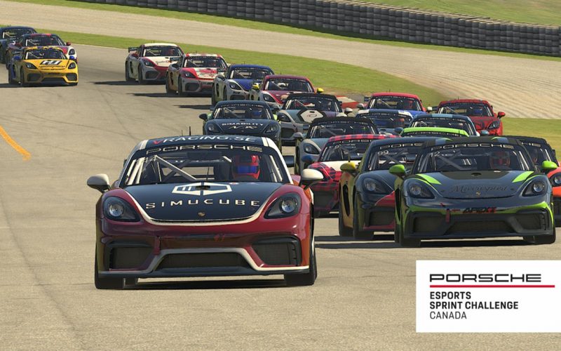 Porsche Esports Sprint Challenge Canada winner Brandon Hawkin gets day on track