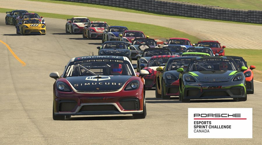 Porsche Esports Sprint Challenge Canada winner Brandon Hawkin gets day on track